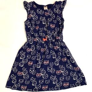 Gymboree Blue Kitty Cat Dress